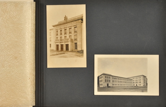 Architektur-Fotografien der FDJ-Jugendhochschule am Bogensee